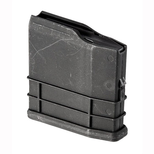 The HOWA M1500 5-Round Magazine offers rugged durability, optimal fit with Howa Detachable Floorplates, and enhanced reloading speed for reliable performance.
